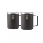 Robert Irvine by Insulated Coffee Mugs, Set of 2