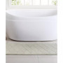 Amadora Quatrefoil 24" x 60" Memory Foam Bath Runner