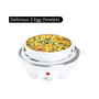 Brentwood Electric 7 Egg Cooker with Auto Shut Off in White