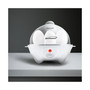 Brentwood Electric 7 Egg Cooker with Auto Shut Off in White