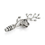 White Orchid Wine Stopper