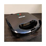 4 Section Non-Stick andwich Grill in Black