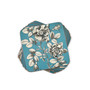 Etchings Roses Blue by Sanderson Coasters, Set of 6