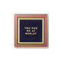 4" Glass Coaster Set, 4 Piece