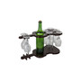 Guitar Shaped Bottle and Glasses Holder
