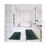 2 Piece Ultra Soft Non Slip Shaggy Bath Rug - Small & Medium