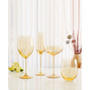 Carnival Champagne Flute 9 oz Glasses, Set of 4