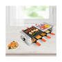 Deluxe Cheese 8-Pan Raclette and Grill