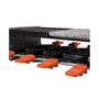 Deluxe Cheese 8-Pan Raclette and Grill