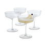 Fluted Coupe Glasses, Set of 4, Created for Macys