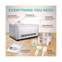 Automatic Ice Cream Maker Machine w/Built-in Compressor