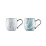 Blue Marble Moscow Mule Mug - Set of 2