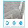 Evan Tufted Cotton Bath Rug, 20" x  30"