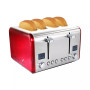 4 Slice Toaster in Stainless Steel with Digital Display