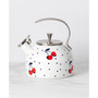 new york Vintage Cherry Dot Tea Kettle