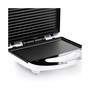 Nonstick Panini Contact Grill in White