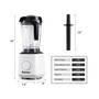 1500W Countertop Smoothies Blender 10 Speed w/ 6 Pre-Setting Programs