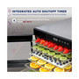 10 Stainless Steel Tray Food Dehydrator for Snacks & Jerky