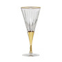 Stemmed Wine Glasses, Set of 6