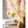 Rose Garden White Wine Glass, Set of 4