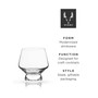 Raye Footed Crystal Punch Cups, Set of 2, 8 Oz