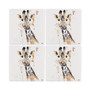 Giraffe 4-Pc. Occasions Coaster Set