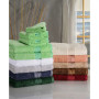 Rayon from Bamboo Blend Ultra Soft Quick Drying Solid 6 Piece Assorted Towel Set