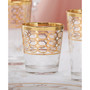 4 Piece Infinity Gold Ring Double Old Fashion Set