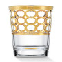4 Piece Infinity Gold Ring Double Old Fashion Set