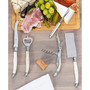 Laguiole Barware Bottle Opener and Corkscrew Set with Handles