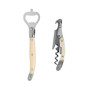 Laguiole Barware Bottle Opener and Corkscrew Set with Handles