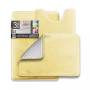 3 Piece Ultra Soft Non-Slip Plush Memory Foam Bath Rug Set - Small, Large & Contour