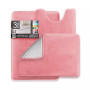 3 Piece Ultra Soft Non-Slip Plush Memory Foam Bath Rug Set - Small, Large & Contour