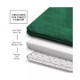 3 Piece Ultra Soft Non-Slip Plush Memory Foam Bath Rug Set - Small, Large & Contour