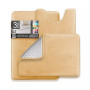 3 Piece Ultra Soft Non-Slip Plush Memory Foam Bath Rug Set - Small, Large & Contour