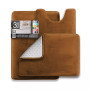 3 Piece Ultra Soft Non-Slip Plush Memory Foam Bath Rug Set - Small, Large & Contour