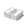 4.25'' D Wine Often Ceramic Coasters Set, 4 Piece