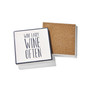 4.25'' D Wine Often Ceramic Coasters Set, 4 Piece