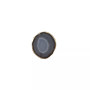 - Premium Gold-tone Trim Agate Coasters
