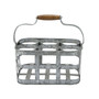 Rustic Farmhouse Bottle Carrier, 6 Wine Bottle Caddy