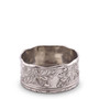 Wine Bottle Coaster Handcraft Pewter Acorn and Oak Leaf Pattern