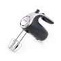 5-Speed 150-Watt Hand Mixer Black w/ Silver Accents