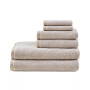 CLOSEOUT! Dobby Yarn-Dyed Cotton 6-Pc. Bath Towel Sets