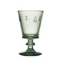 La Rochere Napoleon Bee Verdigris 9 oz. Wine Glass, Set of 6