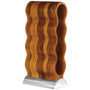 Nambe Curvo 17.25" Wood Wine Storage Rack
