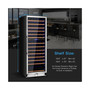 154-Bottle Freestanding Wine Cooler Refrigerator Dual Zone Wine Cellar