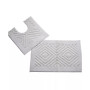 2 Piece Trier Bath Rug Set