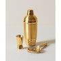 Tuscany Classics Gold-Tone Cocktail Shaker Set