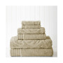 6-Pc. Jacquard/Solid Medallion Swirl Towel Set