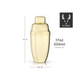 Belmont Heavyweight Cocktail Shaker